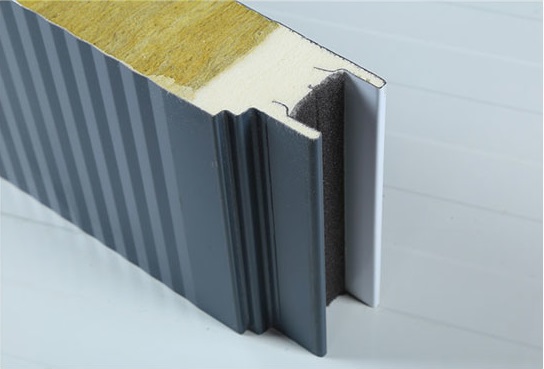 聚氨酯側封巖棉板 聚氨酯側封巖棉板